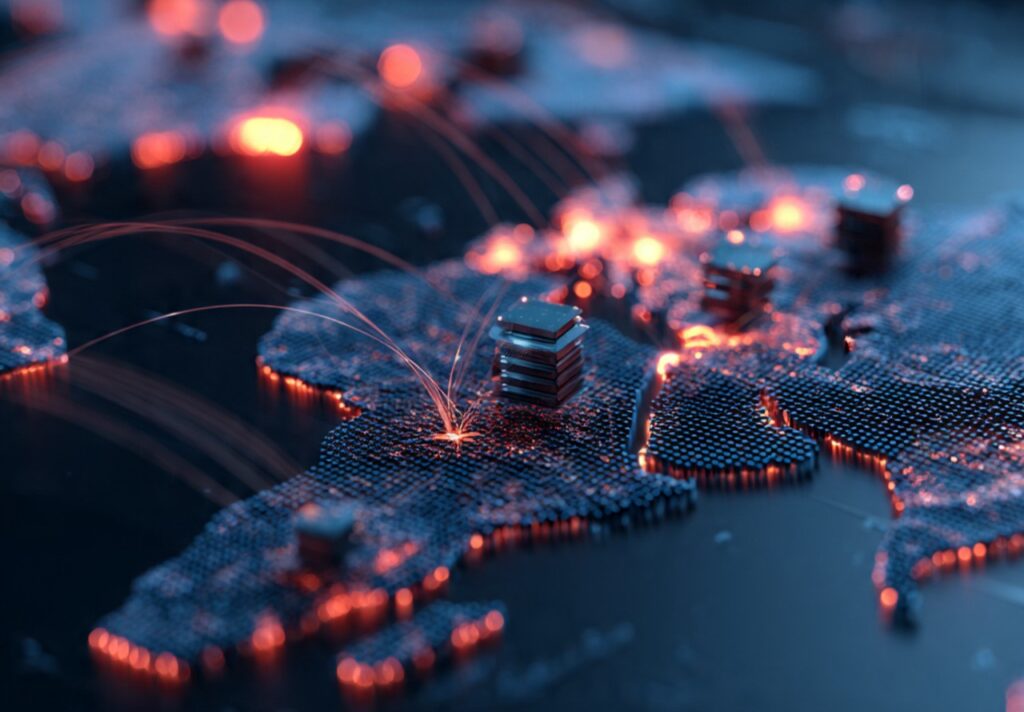 a cinematic high detail illustration of the global