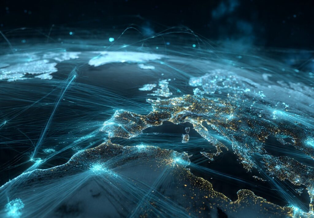 a cinematic ultra realistic illustration of the global