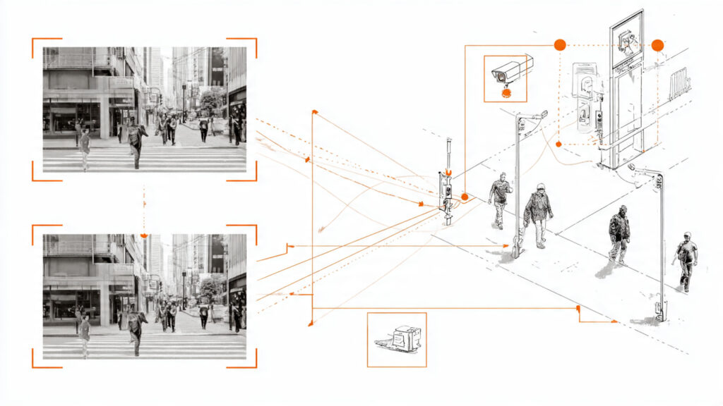 a clean educational diagram showing how object
