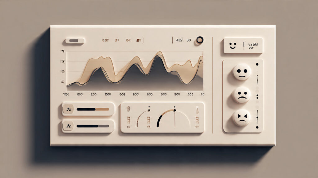 a customer service dashboard showing declining satisfaction