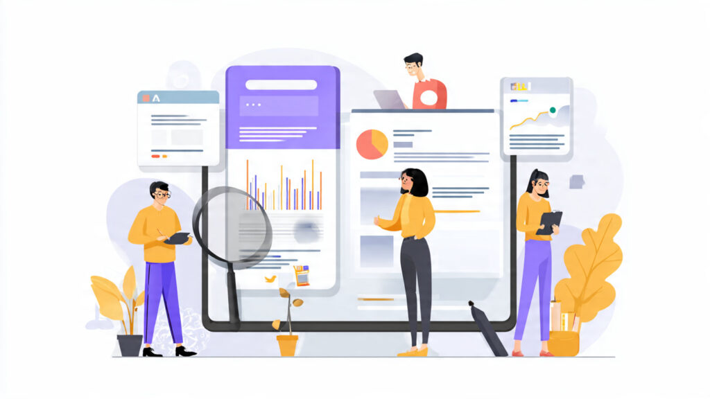 ai tools assisting online growth showing ai