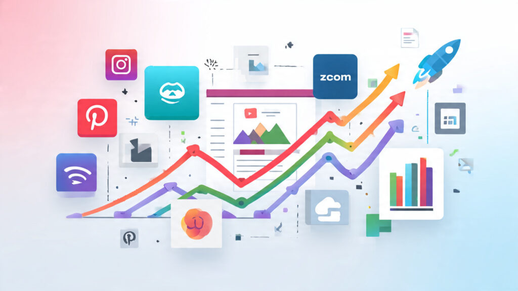 an image showing logos of successful startups