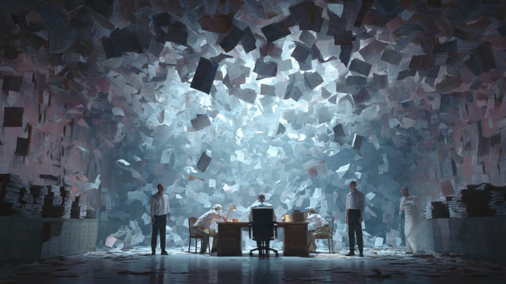 founder overwhelmed at center decisions piling up