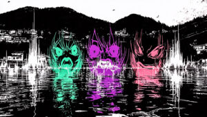 ai system analyzing human speech emotion glowing a